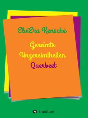 cover image of Gereimte Ungereimtheiten